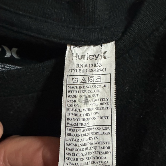 Boys Hurley Long Sleeve Shirt Size Large - Picture 5 of 6